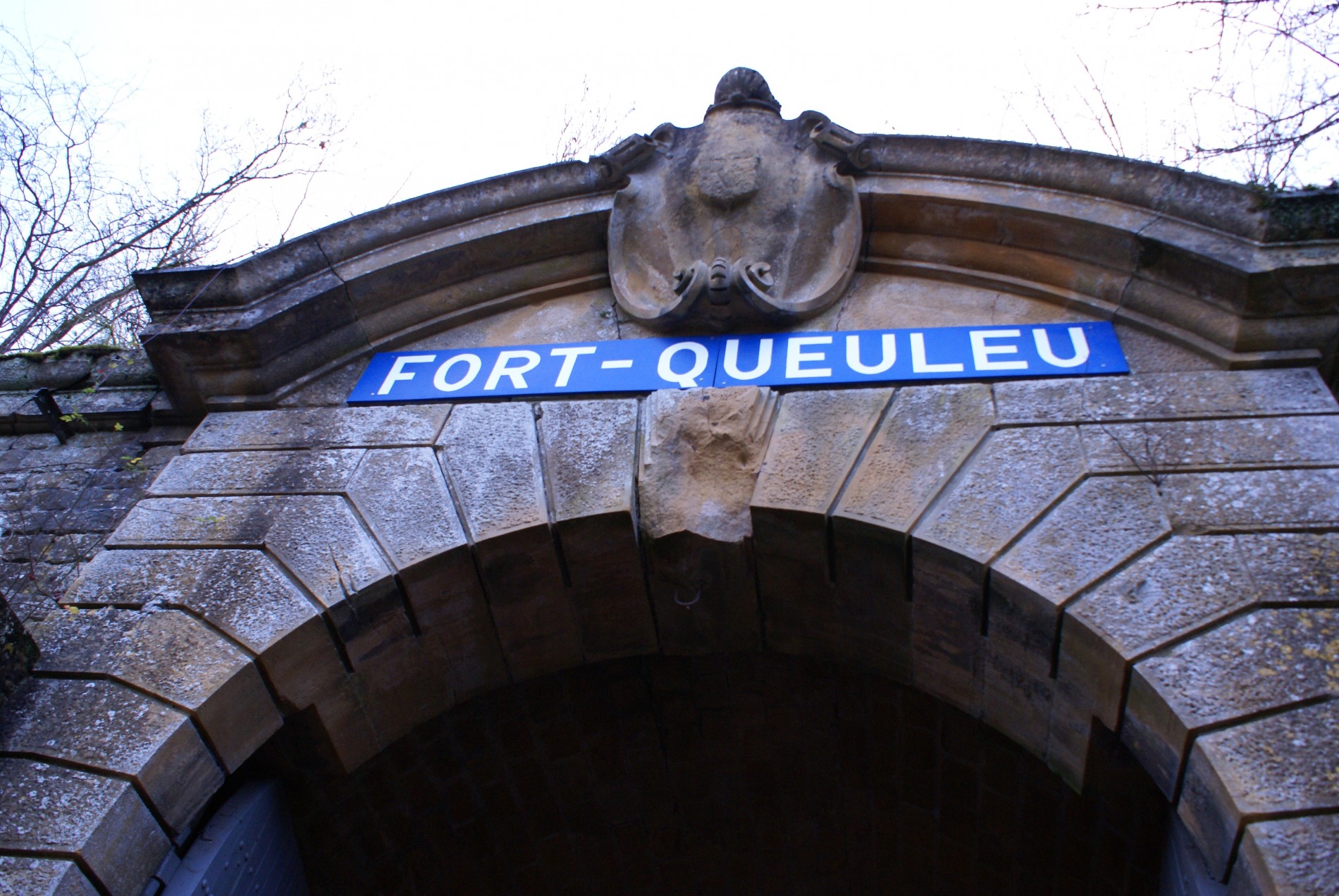 L'entrée du Fort de Queuleu
