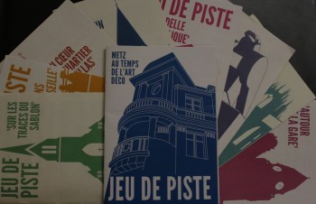 Neuf des onze jeux de pistes mis en place par la ville de Metz.