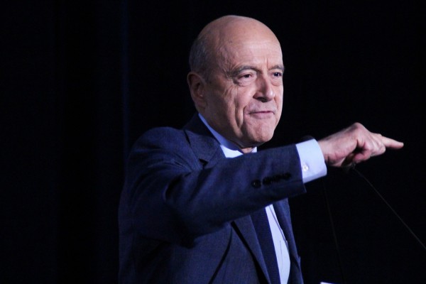 Alain Juppé à Nancy le 25 novembre 2016