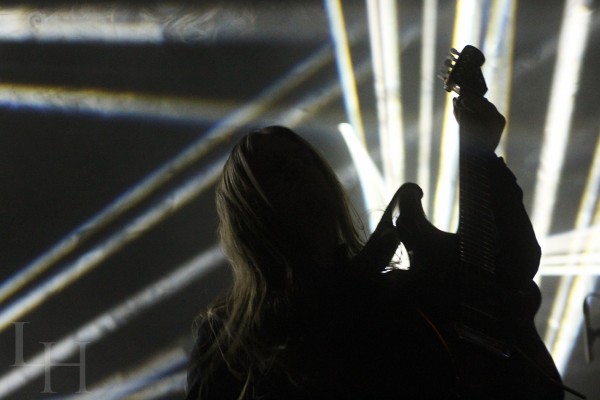 Les Strasbourgeois d'Ophidian Spell ont enflammé la chapelle avec leur deathcore. ©Lucas HUEBER