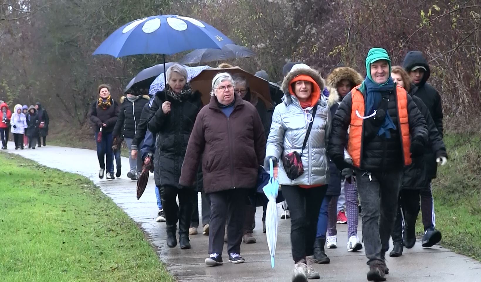 Marche contre les violences à Uckange