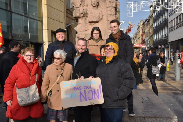 Thomas Scuderi 23/11/20 Marche contre les violences faites aux femmes. Adèle Jaillet