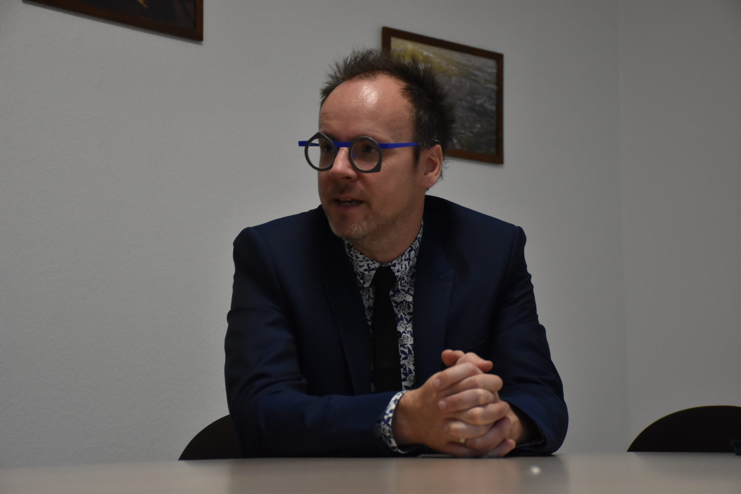 Marc Sciamanna, adjoint au maire de Metz, en charge de la vie étudiante et de l'enseignement supérieur