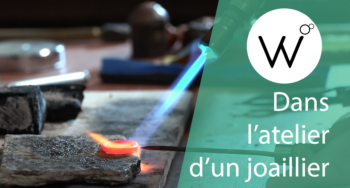 Dans l'atelier d'un joaillier