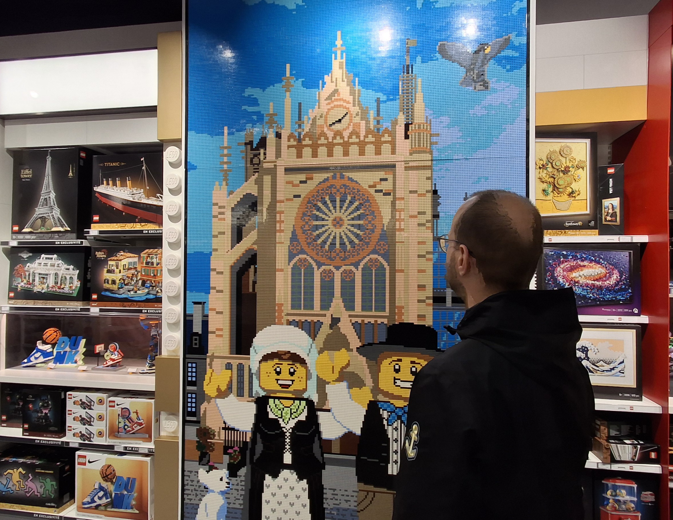 Une large gamme de Lego pour adulte est disponible au Lego Store de Metz. Crédit : EC
