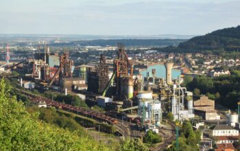 Usine sidérurgique de Hayange-Florange actuellement ArcelorMittal